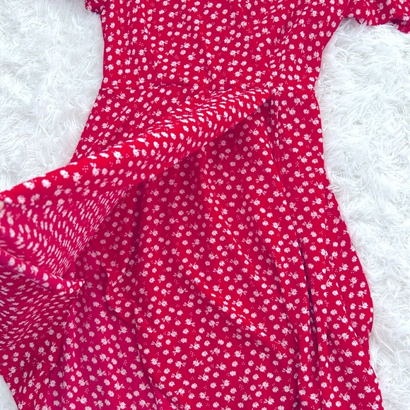 Red Summer Dress - Picture 3 of 5